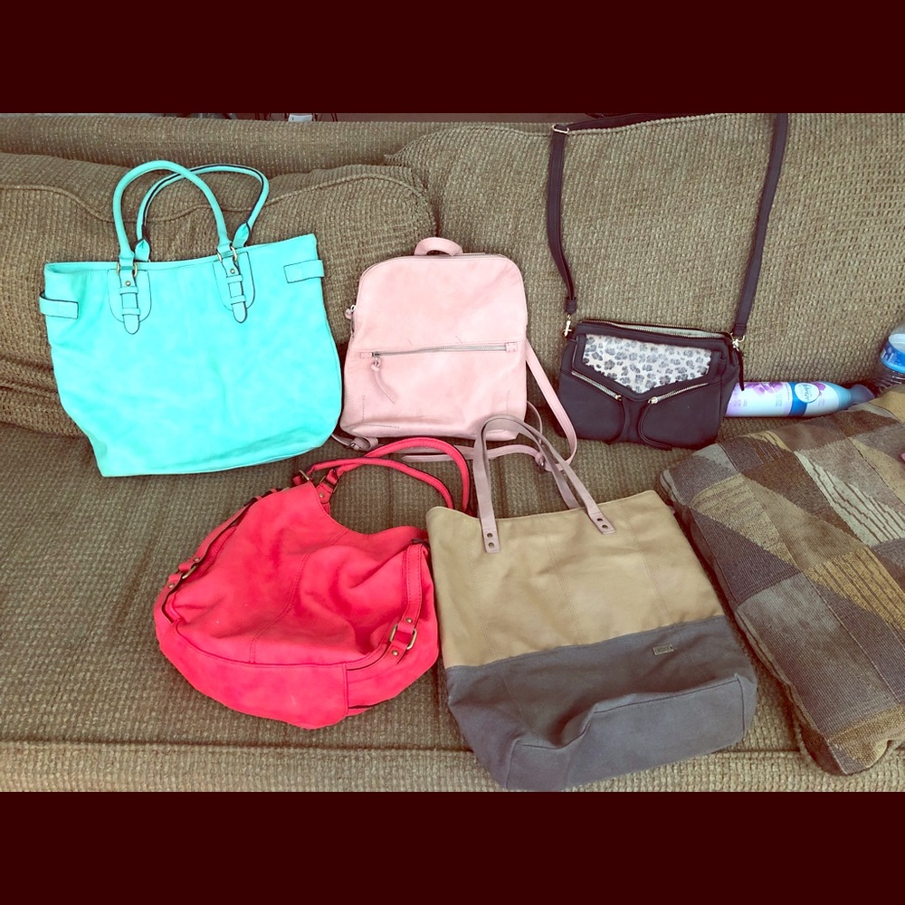 All 5 purses for 15$